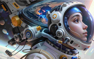 ai立方体画法 即梦AI画图教程：（十四）宇宙与星空的奇幻绘卷